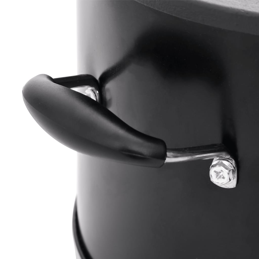 campingovn 36x26x22,5 cm metal sort