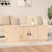 sofabord 100x50x41 cm massivt fyrretræ