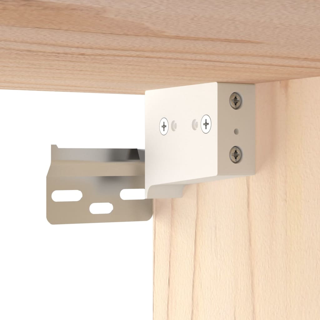 vægskab 40x30x35 cm massivt fyrretræ