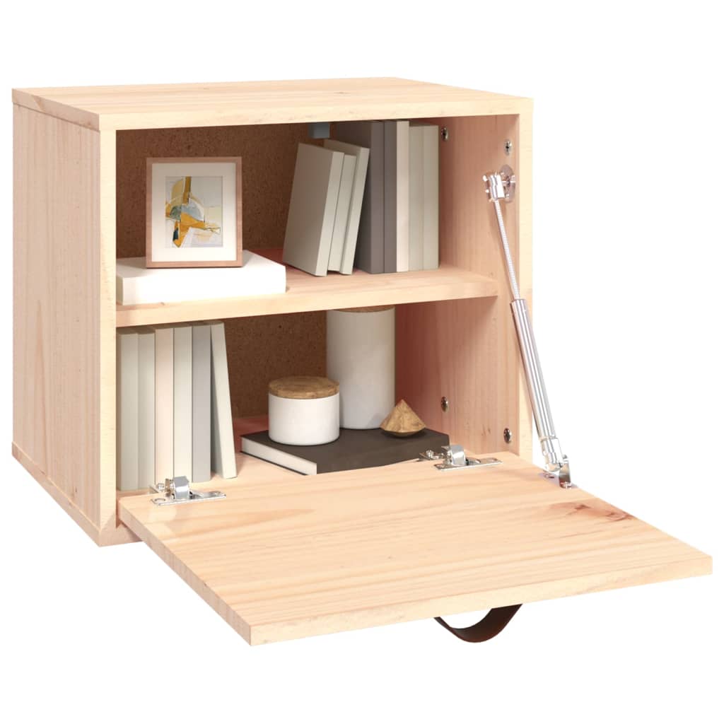 vægskab 40x30x35 cm massivt fyrretræ