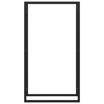 brænderist mat sort 80x28x154 cm stål