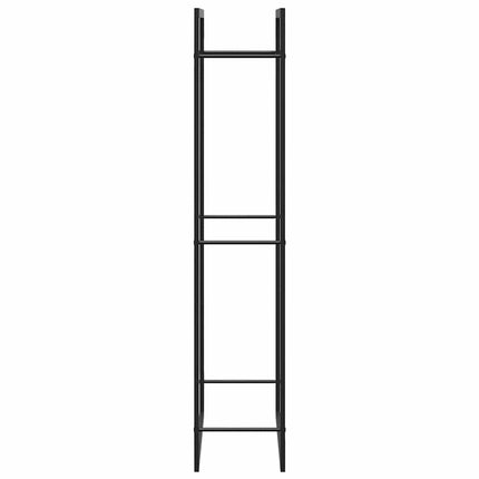 brænderist mat sort 80x28x154 cm stål