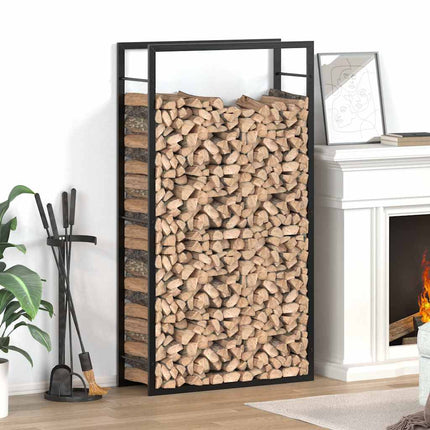 brænderist mat sort 80x28x154 cm stål