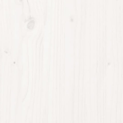 plantestativ 104,5x25x109,5 cm massivt fyrretræ hvid