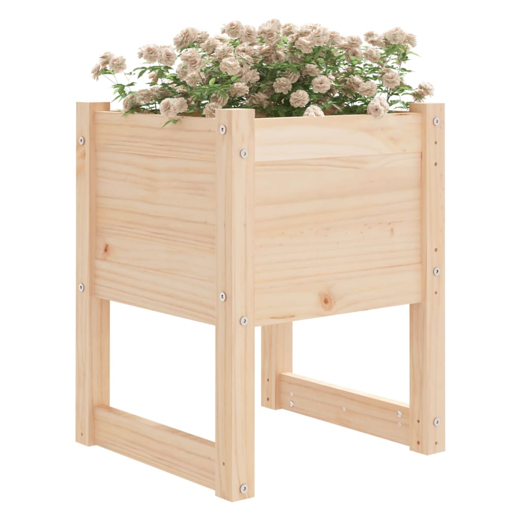 plantekasse 40x40x52,5 cm massivt fyrretræ