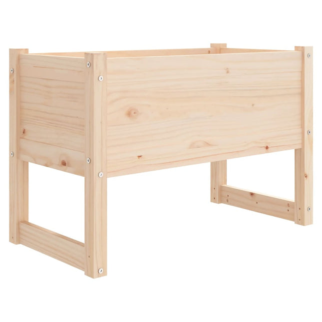 plantekasse 78x40x52 cm massivt fyrretræ
