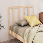 sengegavl 95x4x100 cm massivt fyrretræ