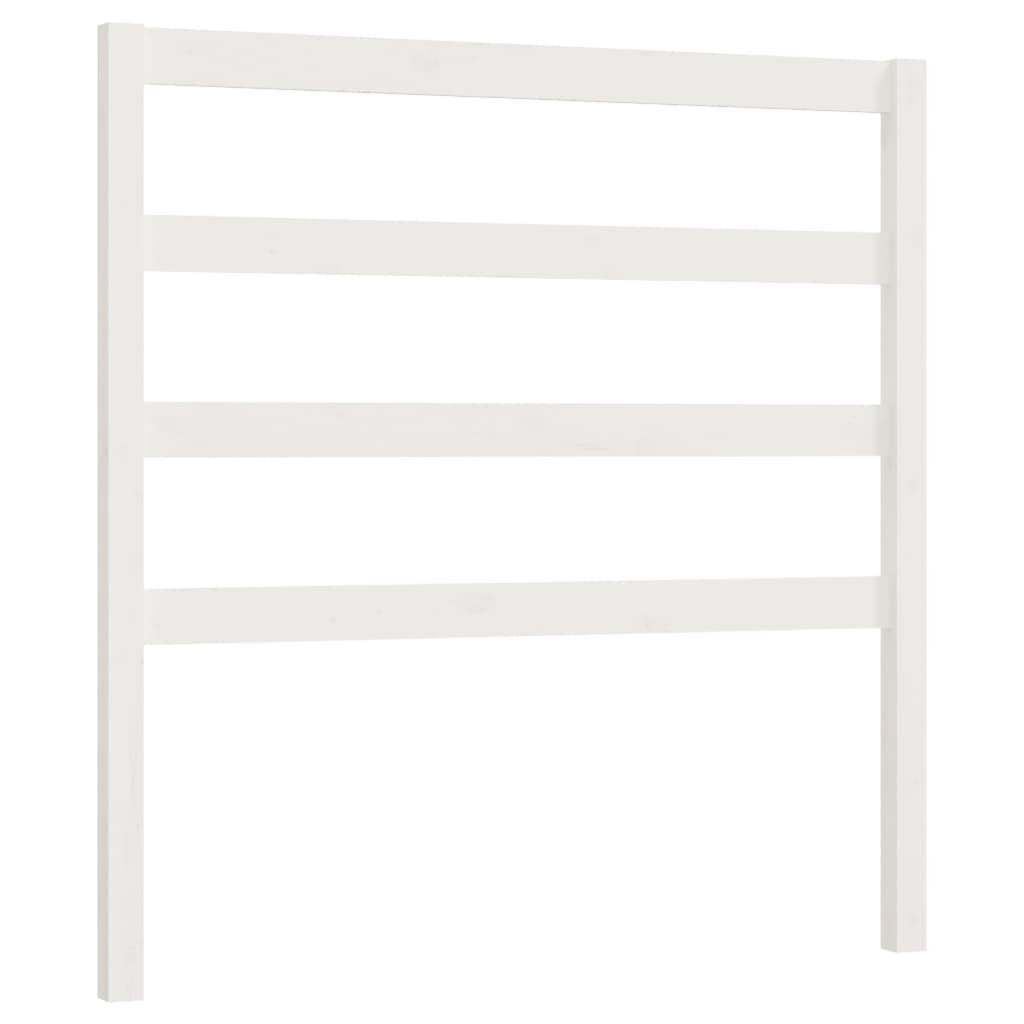 daybed med udtræk 2x(90x190) cm massivt fyrretræ hvid