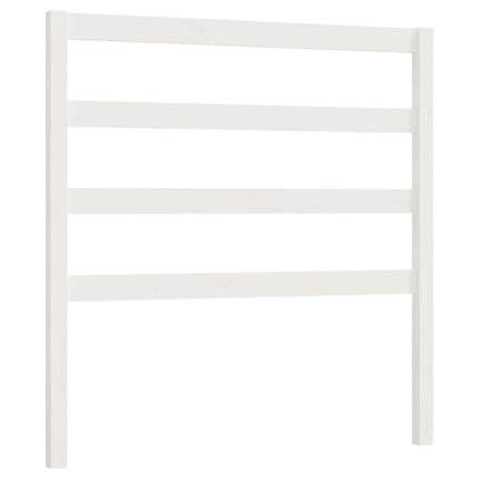 daybed med udtræk 2x(90x190) cm massivt fyrretræ hvid