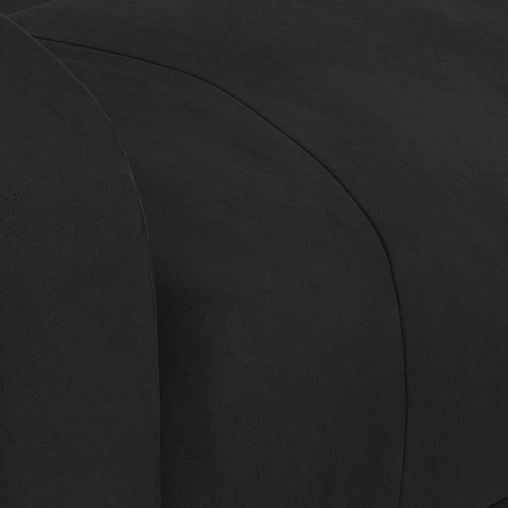 løftestol med massagefunktion velour sort