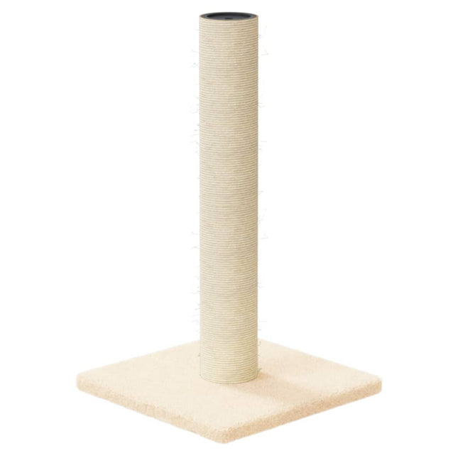 kradsetræ 22x22x45 cm cremefarvet