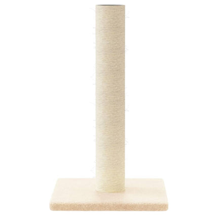 kradsetræ 22x22x45 cm cremefarvet