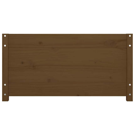 daybed 90x200 cm massivt fyrretræ gyldenbrun