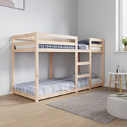 køjeseng 75x190 cm massivt fyrretræ