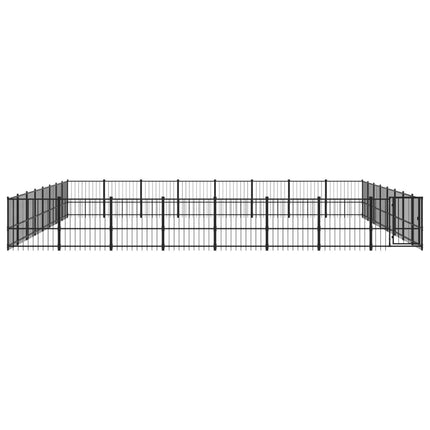 udendørs hundegård 60,22 m² stål