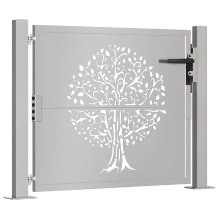 havelåge 100x75 cm cortenstål trædesign