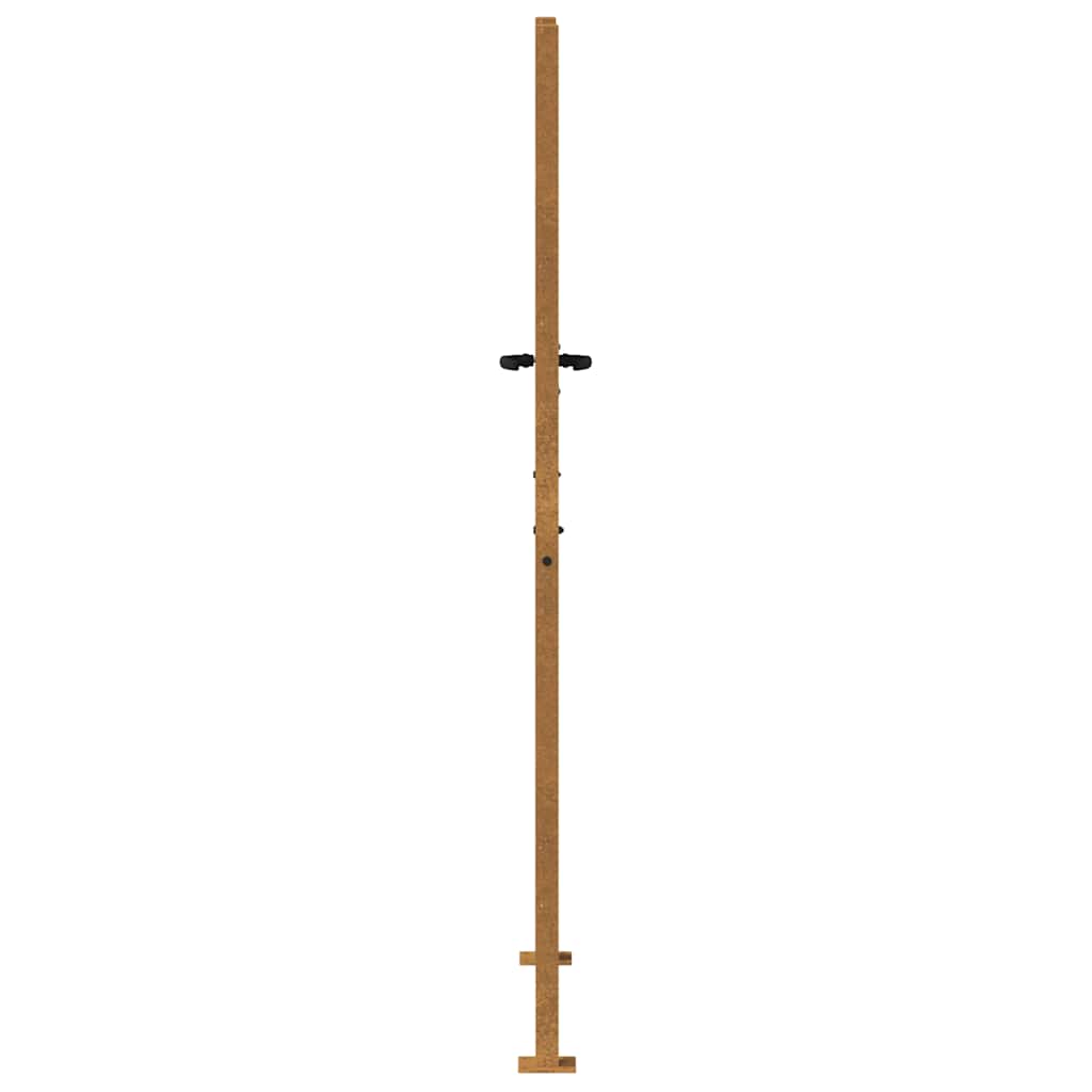 havelåge 100x175 cm cortenstål