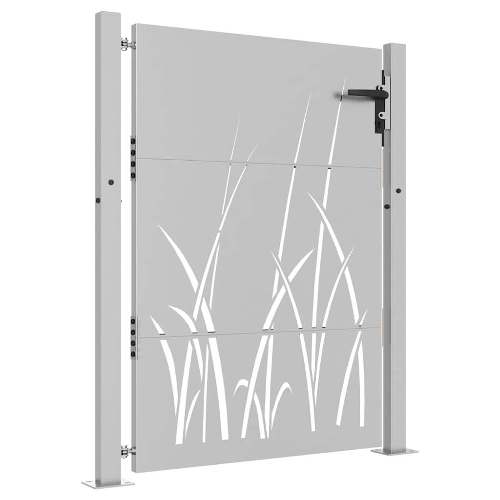 havelåge 100x125 cm cortenstål græsdesign