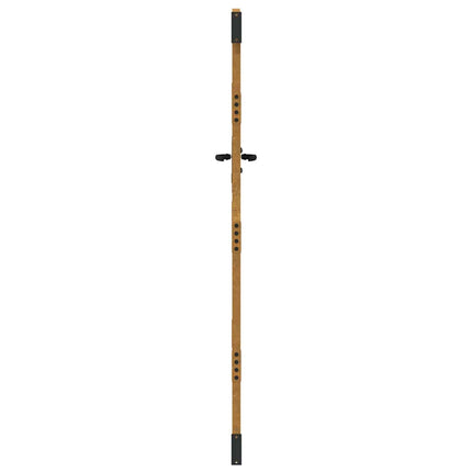 havelåge 85x175 cm cortenstål bambusdesign