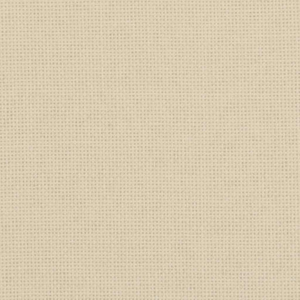 hundeseng 70x45x30 cm stof cremefarvet