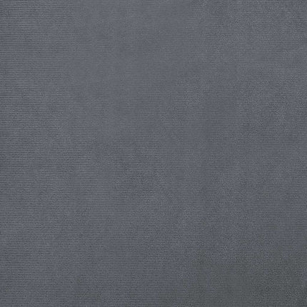 hundeseng 70x45x26,5 cm velour mørkegrå