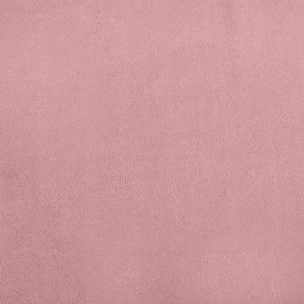 hundeseng 70x45x26,5 cm velour lyserød