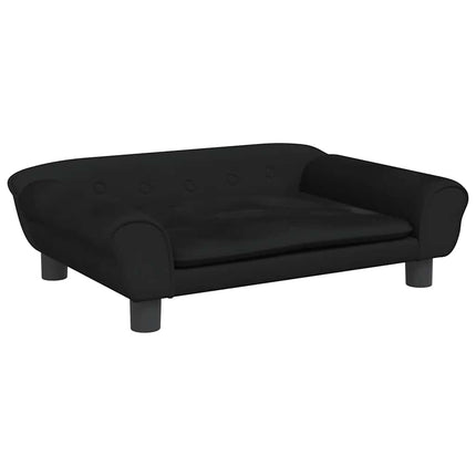 hundeseng 70x48x22 cm velour sort