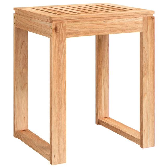 badeværelsestaburet 40x30x46 cm massivt træ valnød
