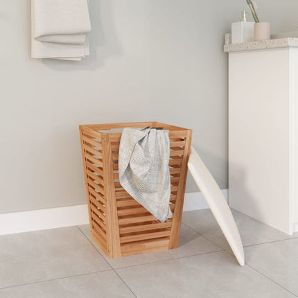 badeværelsestaburet 40,5x40,5x56 cm massivt valnøddetræ