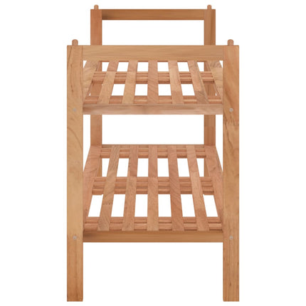 skoreol 69x27x41 cm massivt træ valnød