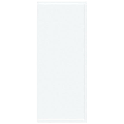 vægskab 80x33x80 cm konstrueret træ hvid
