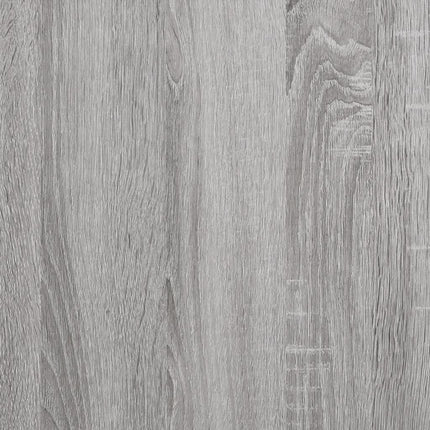 vægskab 80x33x80 cm konstrueret træ grå sonoma-eg