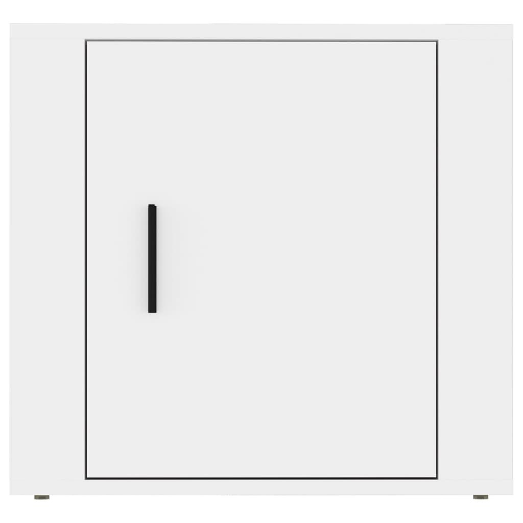 sengeborde 2 stk. 50x39x47 cm hvid