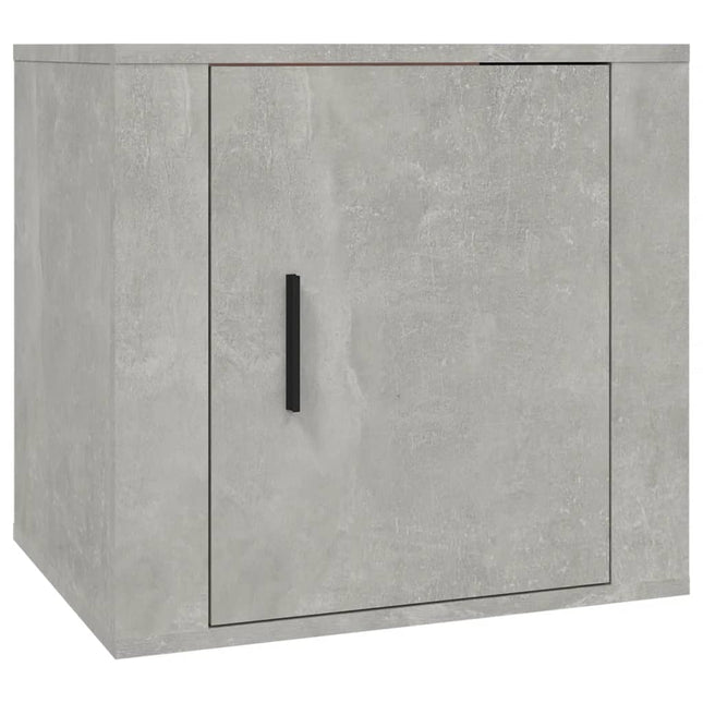 sengebord 50x39x47 cm betongrå