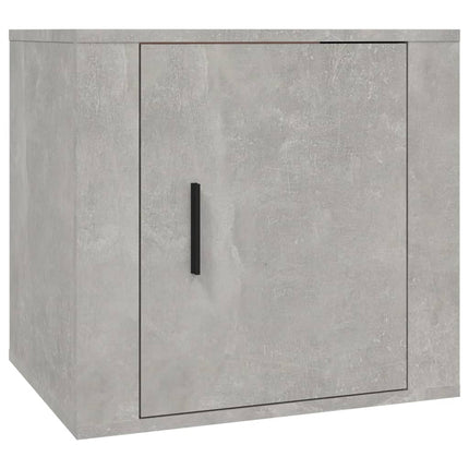 sengebord 50x39x47 cm 2 stk. betongrå