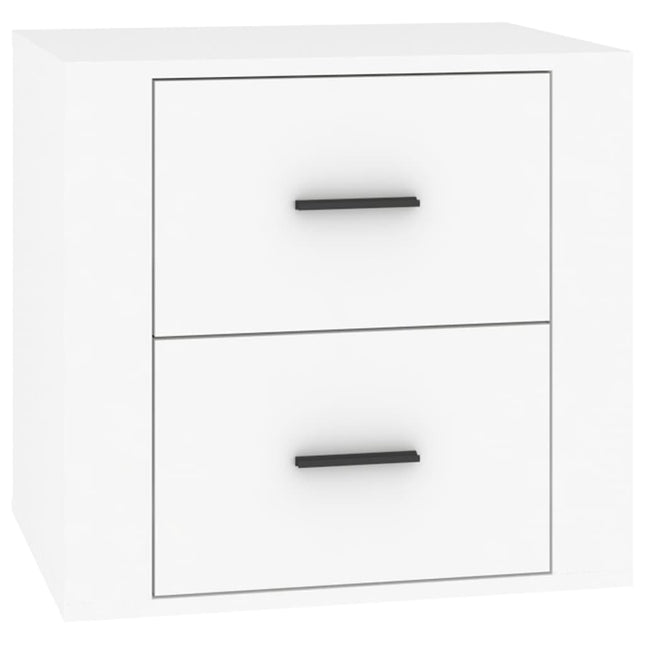 sengebord 50x39x47 cm hvid