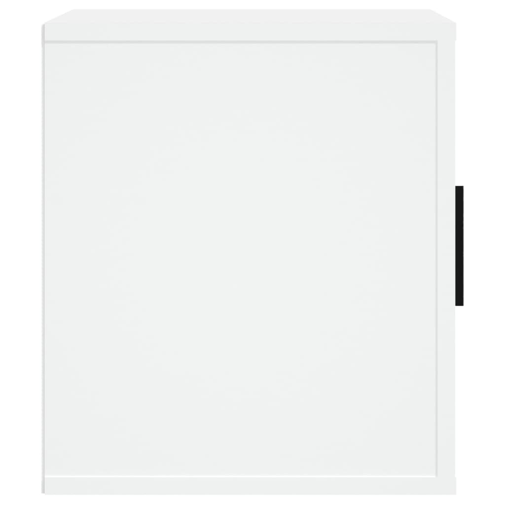 tv-bord 100x35x40 cm konstrueret træ hvid