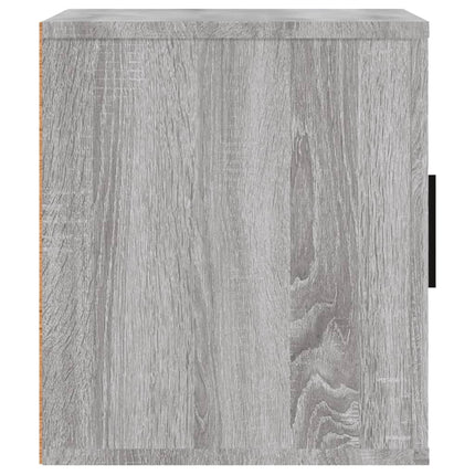 tv-bord 100x35x40 cm konstrueret træ grå sonoma-eg