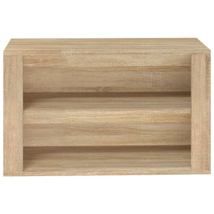 skoreol 75x35x45 cm konstrueret træ sonoma-eg