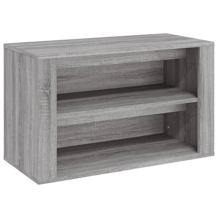 skoreol 75x35x45 cm konstrueret træ grå sonoma-eg