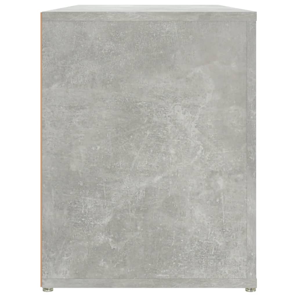 skoreol 100x35x45 cm konstrueret træ betongrå