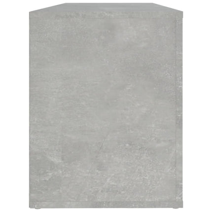 skoreol 100x35x45 cm konstrueret træ betongrå