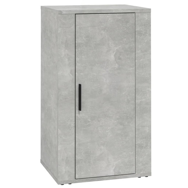 skænk 40x33x70 cm konstrueret træ betongrå