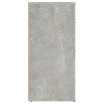skænk 40x33x70 cm konstrueret træ betongrå
