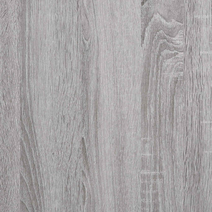 skænk 80x30x60 cm konstrueret træ grå sonoma-eg