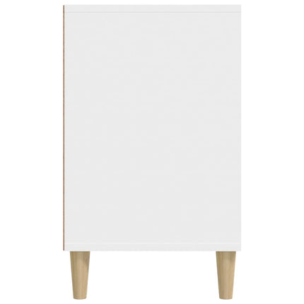 skoreol 102x36x60 cm konstrueret træ hvid