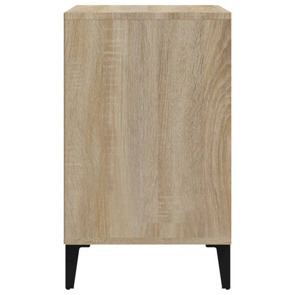 skoreol 102x36x60 cm konstrueret træ sonoma-eg