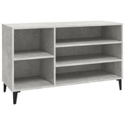 skoreol 102x36x60 cm konstrueret træ betongrå