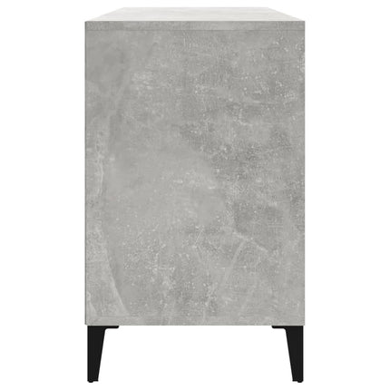 skoreol 102x36x60 cm konstrueret træ betongrå