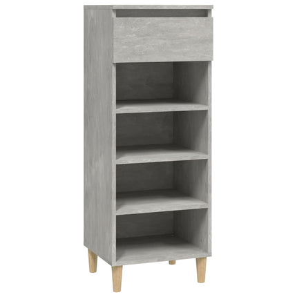 skoreol 40x36x105 cm konstrueret træ betongrå